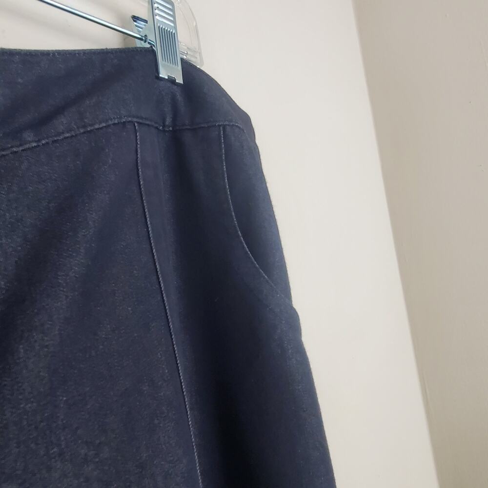 AGB Black Wide Leg Drawstring Trouser Pants | Size 16 - Picture 5 of 9